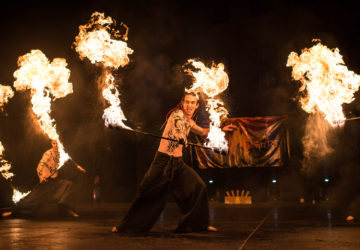 Fireshow_ohnivá_show_Pyroterra_rock_fire