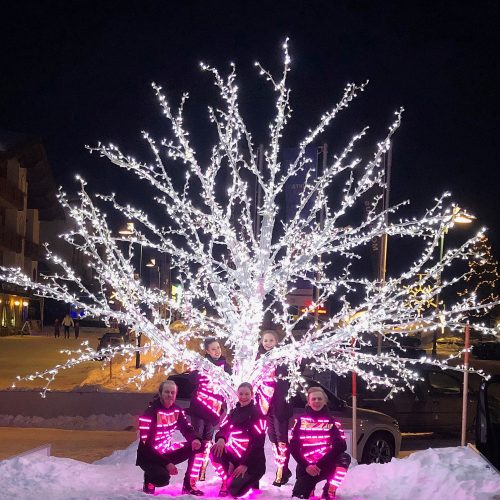 pyroterra lightshow visual poi live logos ads reklama