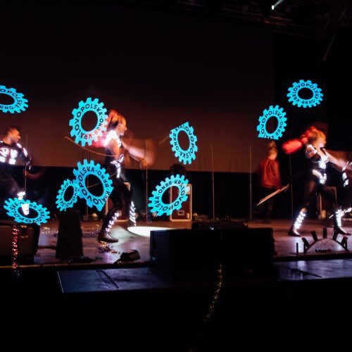 Pyroterra mega fire show