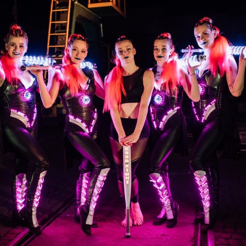 Pyroterra mega fire show