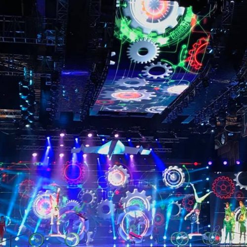 pyroterra LED light programming ABG awards - event ceremony