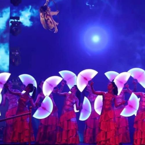 pyroterra LED light programming ABG awards - event ceremony