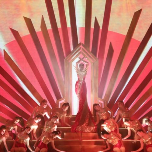 pyroterra LED light programming ABG awards - event ceremony