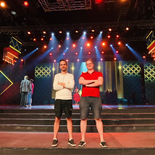 pyroterra LED light programming ABG awards - event ceremony